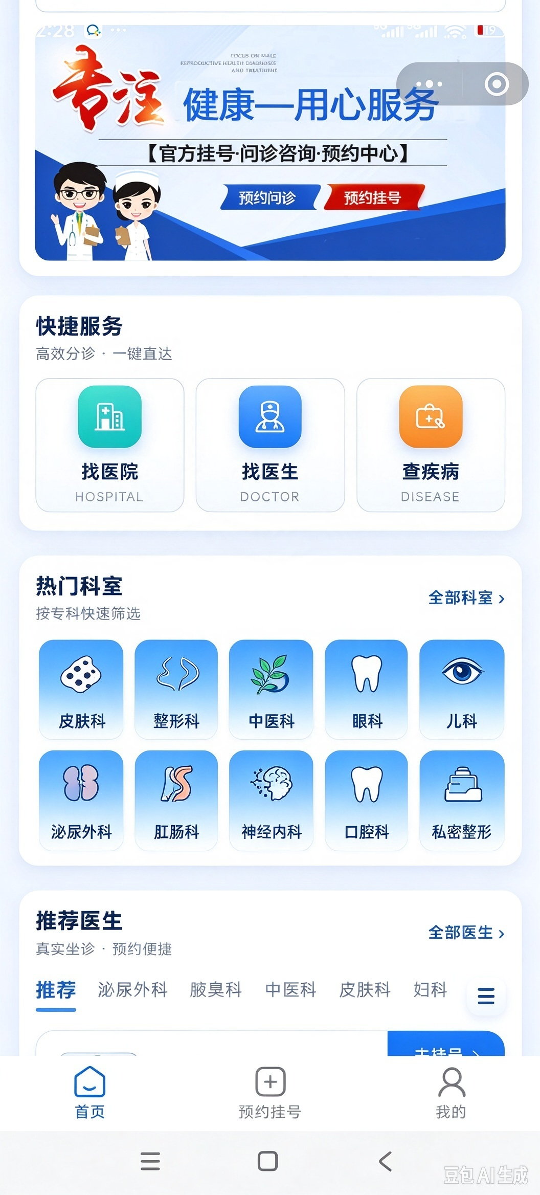 预约平台模版5小程序界面截图